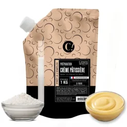 Préparation crème pâtissière à froid 1 kg