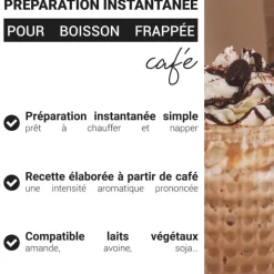 Préparation instantanée pour boisson frappée au café - 320 g