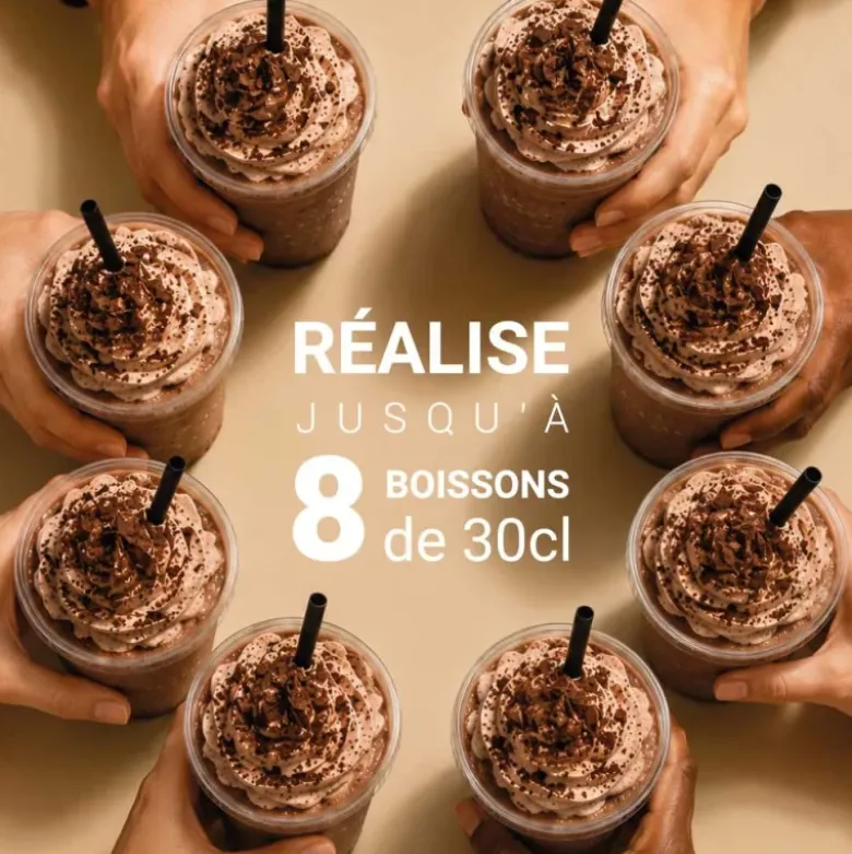 Préparation instantanée pour boisson frappée au chocolat - 320 g
