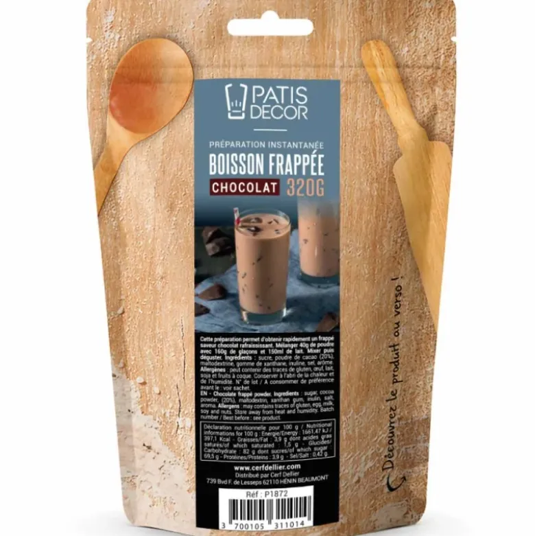 Préparation instantanée pour boisson frappée au chocolat - 320 g