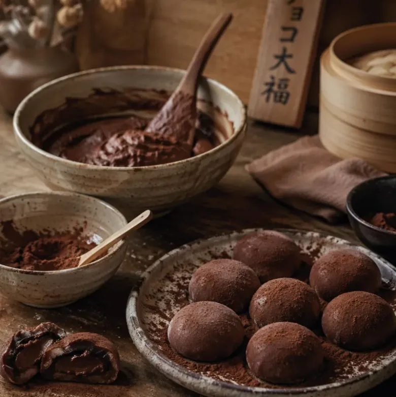 Préparation mochis maison cacao - 300 g - DDM 12/26