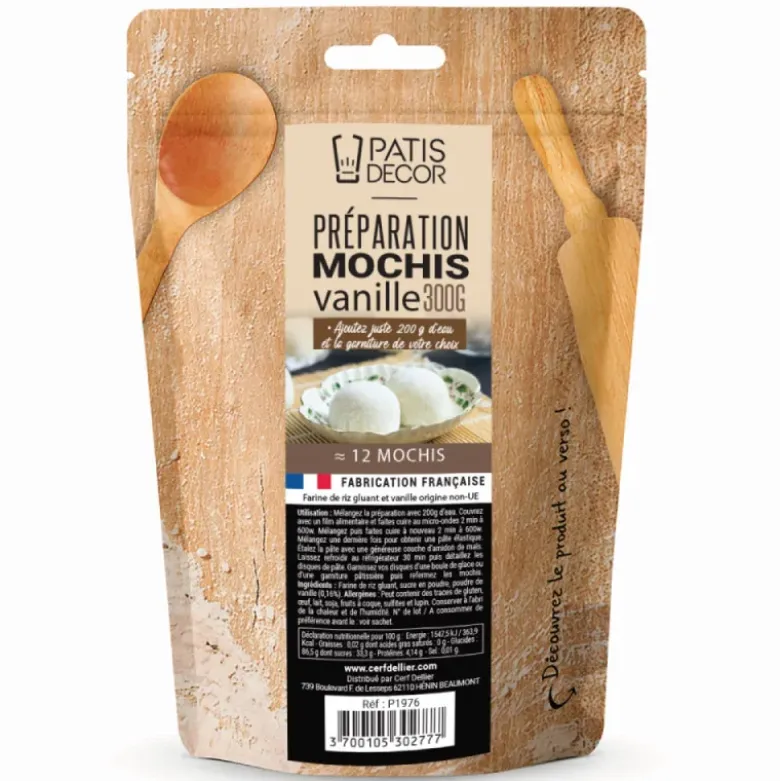 Préparation mochis maison vanille - 300g