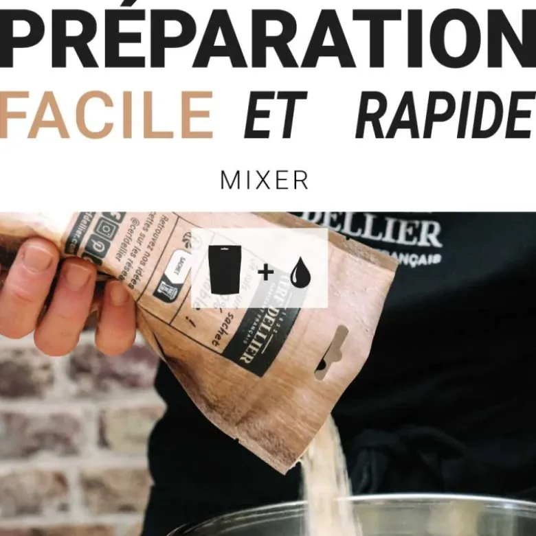 Préparation mousseline à froid 290 g