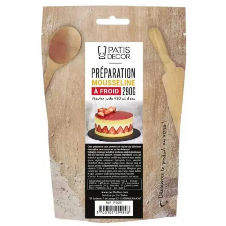 Préparation mousseline à froid 290 g