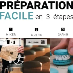 Préparation pour coques de macarons 1 kg