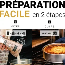 Préparation pour Flan pâtissier vanillé - 200g