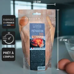 Préparation pour Flan pâtissier vanillé - 200g