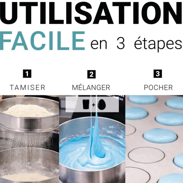 Préparation tant pour tant macarons 300g - DDM 03/26
