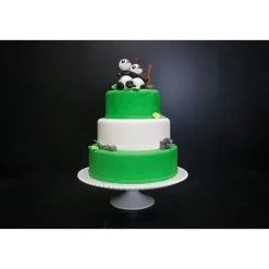 Présentoir gâteau en céramique perles 31 cm
