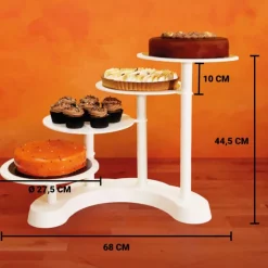 Présentoir gâteaux 4 étages
