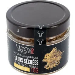 Pétales de soucis jaunes séchées 15 g - DDM 12/26