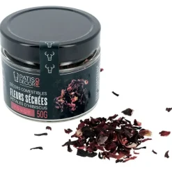 Pétales d'hibiscus rouges séchées 50 g