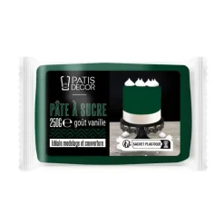Pâte à sucre vert sapin 250 g - DDM 07/26