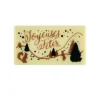 Rectangles chocolat blanc Joyeuses Fêtes (x 64)