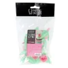 Roses roses avec feuilles x10