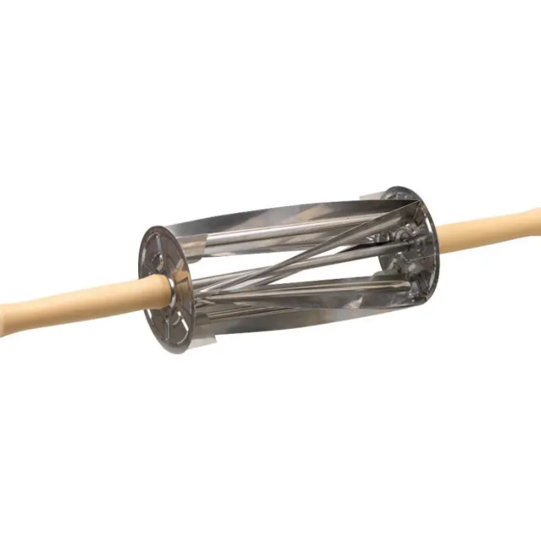 rouleau coupe-croissants inox triangle 21x9.7 cm