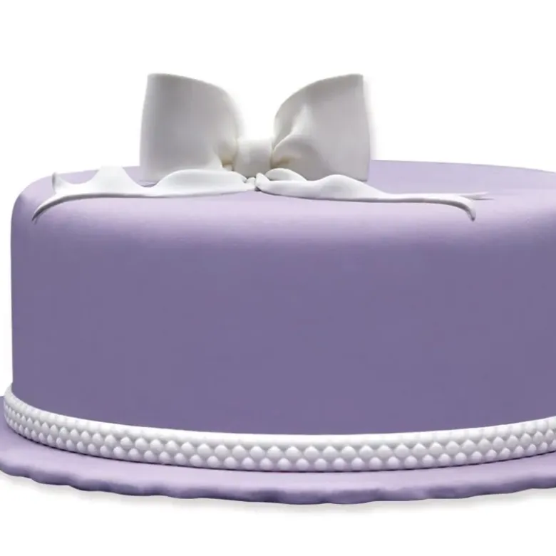 Ruban pâte à sucre perles h 1,25 cm (5 m)
