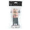 Sachets polypro Village de Noël 10 x 22 cm (x5)