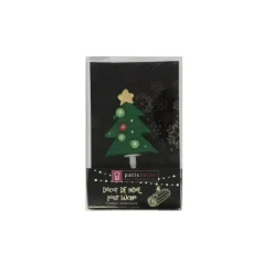 Sapin de Noël décoré sur pique