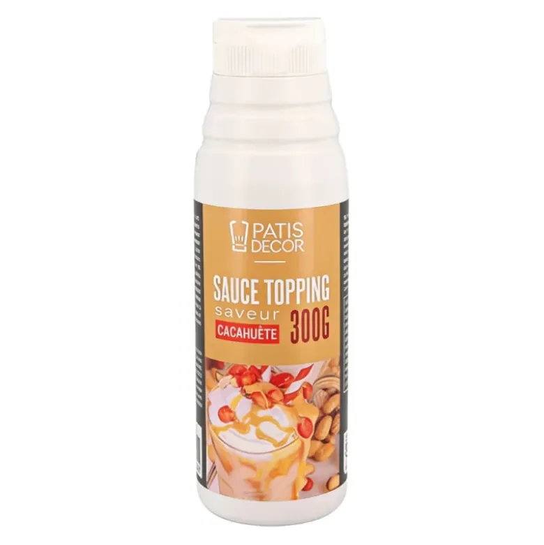 Sauce topping saveur cacahuète 300 g - DDM 09/26
