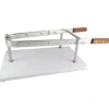 serre-jambon inox socle polyéthylène