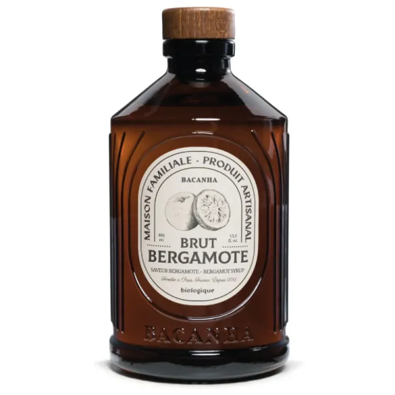 Sirop de bergamote bio brut - 400 ml