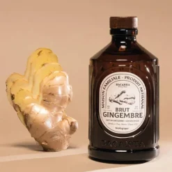 Sirop de gingembre bio brut - 400 ml