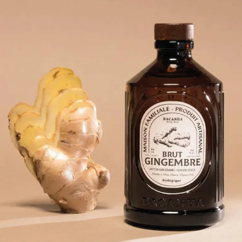 Sirop de gingembre bio brut - 400 ml