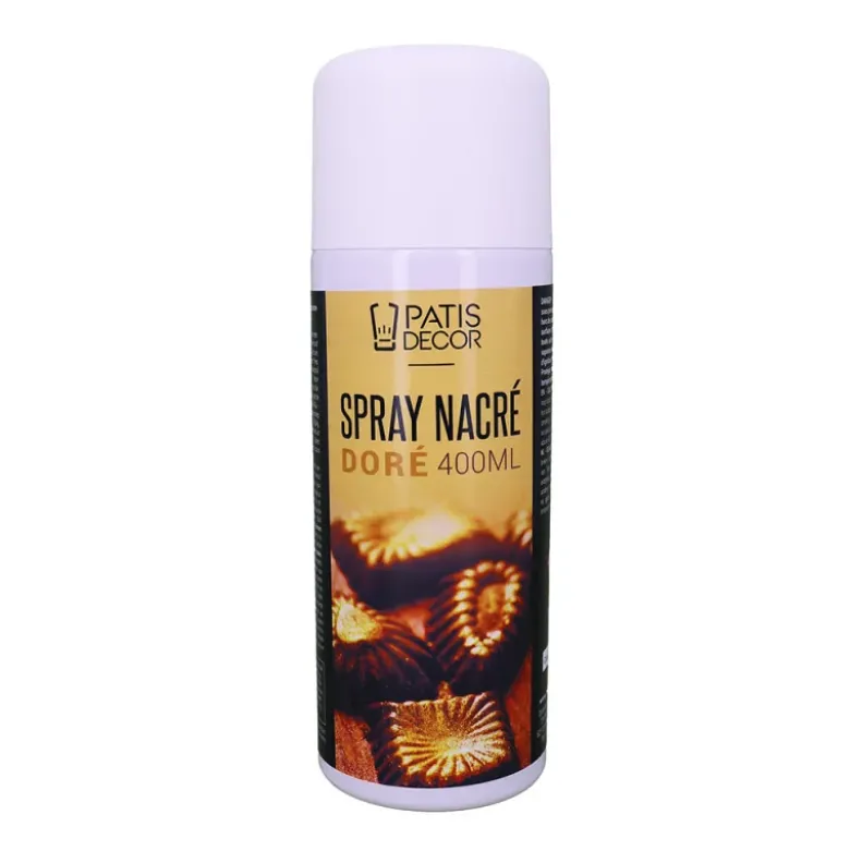 Spray colorant effet nacré Doré 400 ml