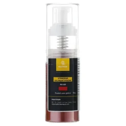spray poudre métallique en atomiseur rouge 10 g