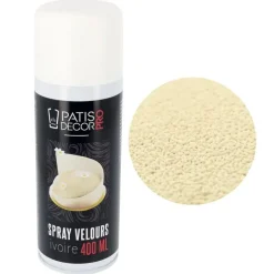 Spray velours ivoire à base de beurre de cacao 400mL