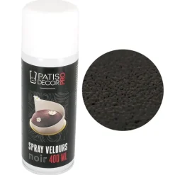 Spray velours noir à base de beurre de cacao 400mL