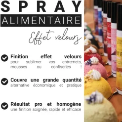Spray velours vert 100mL