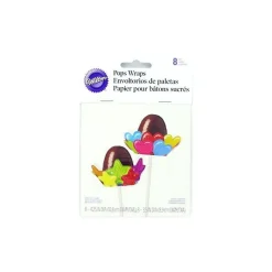 Support à cake pops coeurs étoiles Wilton (x8)