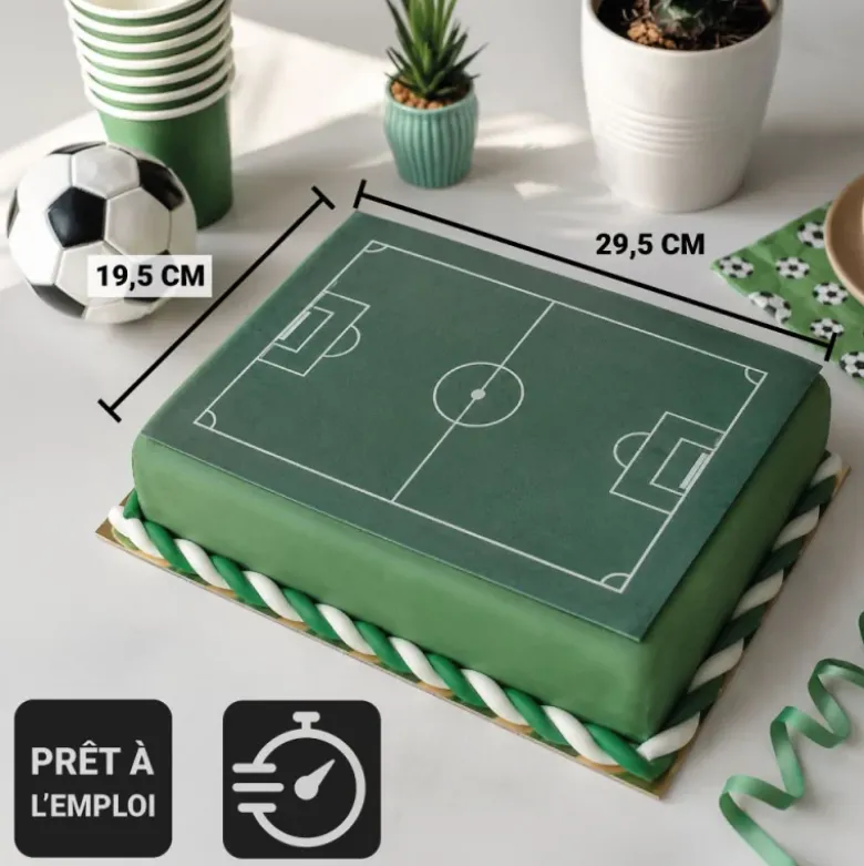 Terrain de football en azyme