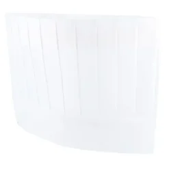 Toque en papier plissé H 23 cm (x 4)