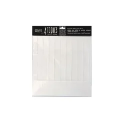 Toque en papier plissé H 30 cm (x 4)