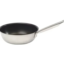 Tradition inox sauteuse évasée anti-adhérente 24 cm