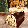 Transfert chocolat thème Noël Renard