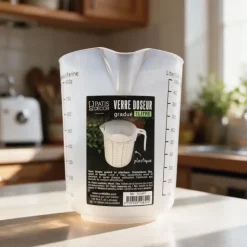 Verre doseur gradué plastique 1 L