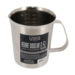 Verre doseur inox
