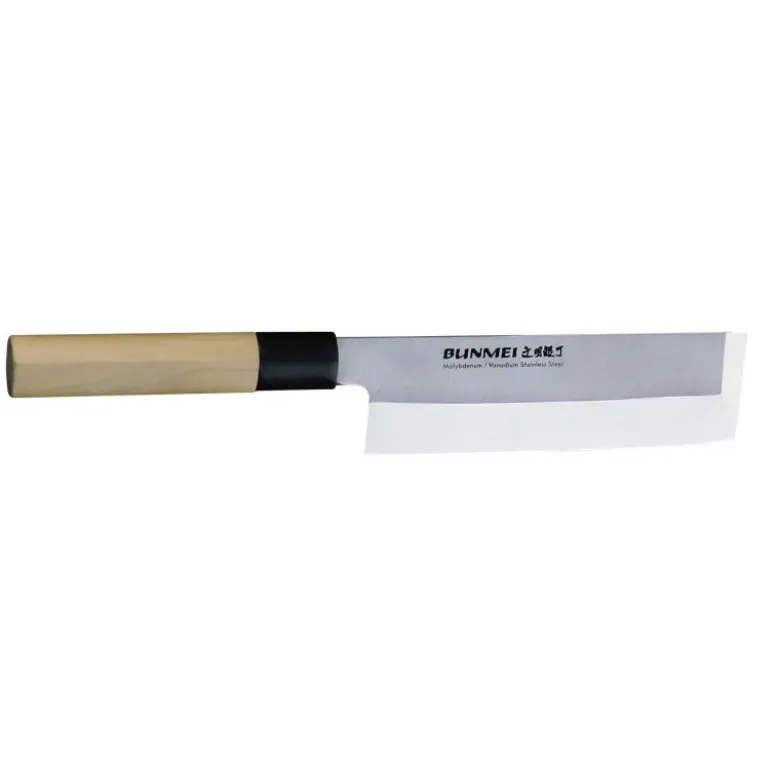 Yoshikin Bunmei couteau à légumes usubainox lame épaisse 18 cm